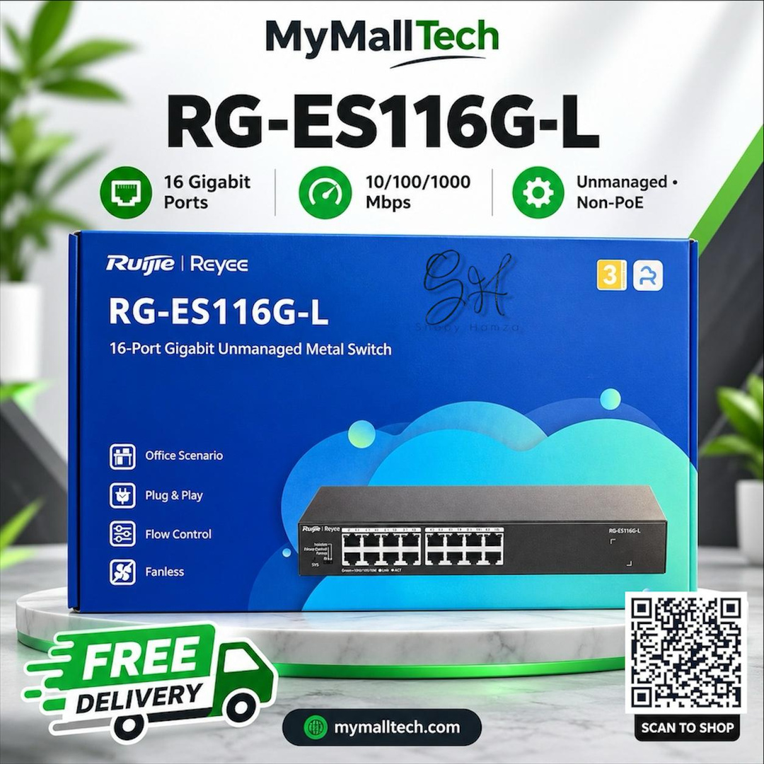Ruijie Reyee RG-ES116G-L - Switch Gigabit 16 ports